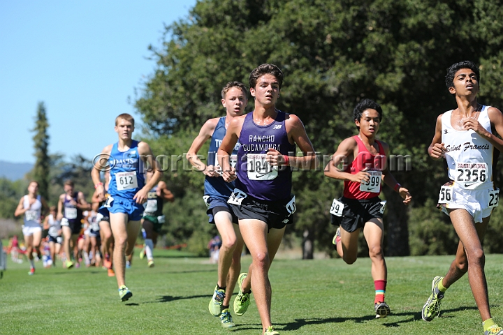 2015SIxcHSSeeded-146.JPG - 2015 Stanford Cross Country Invitational, September 26, Stanford Golf Course, Stanford, California.